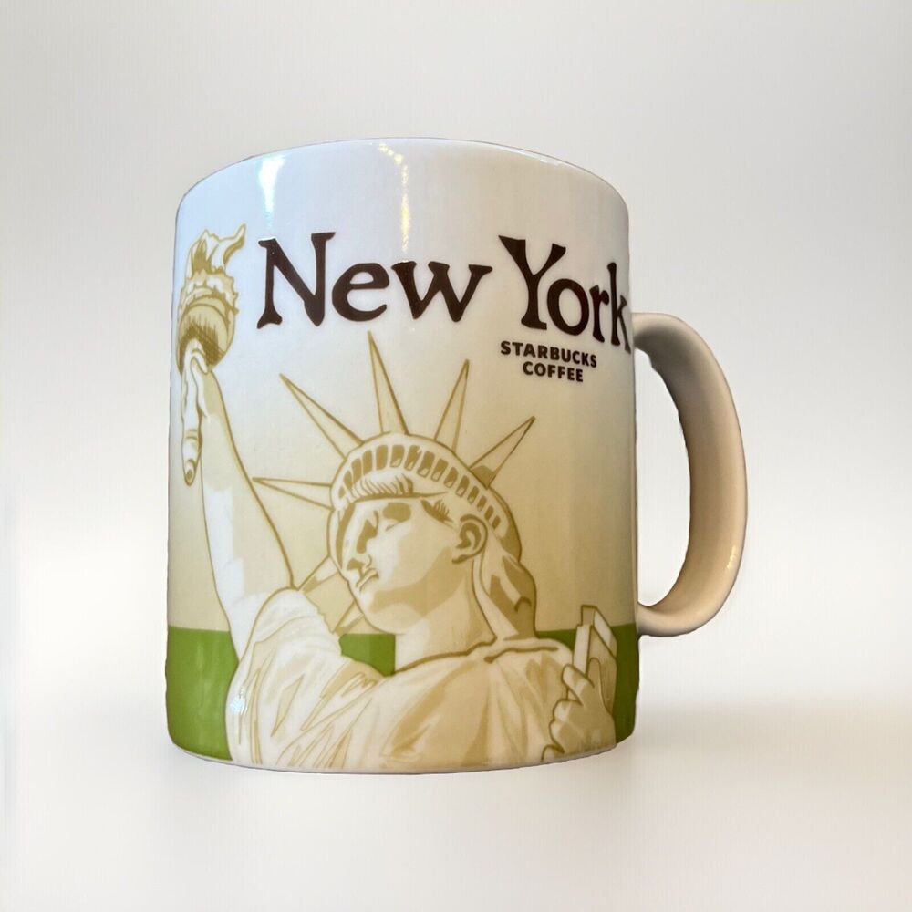Starbucks Coffee Collector Series New York State Global Icon 16 Oz Mug Cup 2011